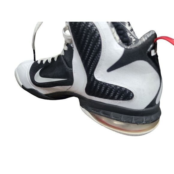 Nike LeBron 9 Freegums 2011 Black White Red Air Size 13